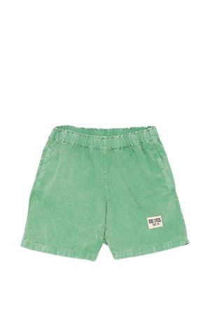 bermuda in cotone verde BOBO CHOSES KIDS | B126AC066.